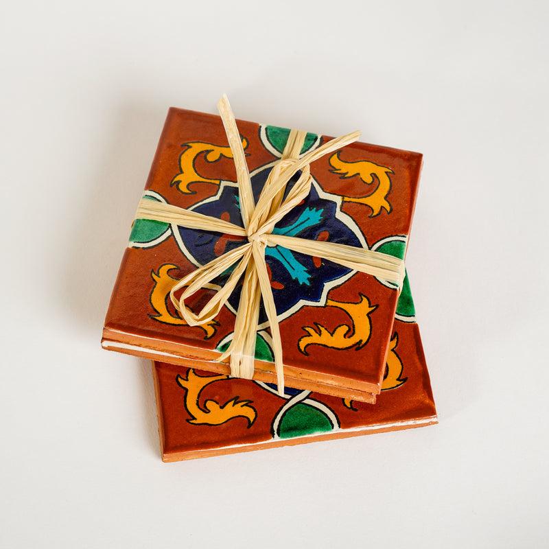 Assorted Ceramic Tile Coasters (Bulk)