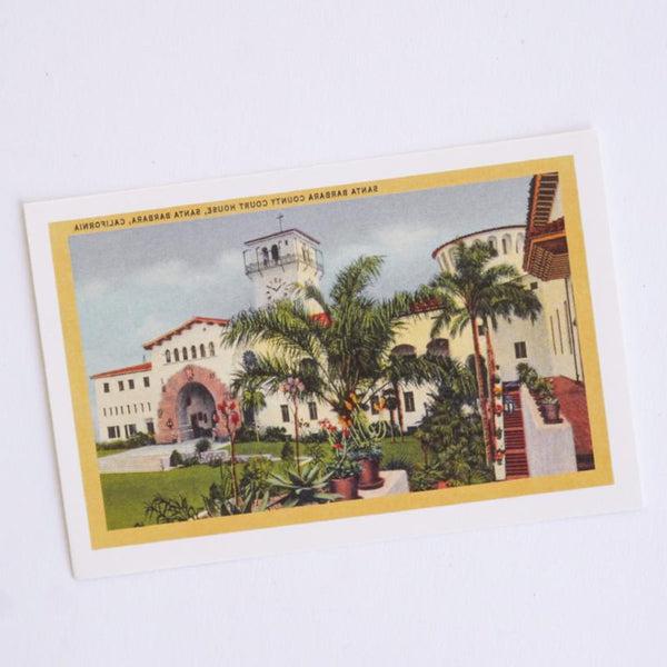 Santa Barbara Courthouse Postcard