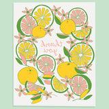 Thank You Citrus Note Card