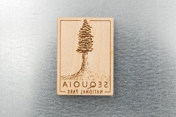 Sequoia National Park Wood Magnet